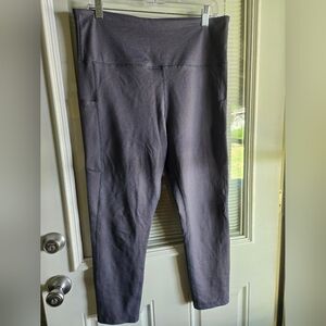 ZYIA Gray High-Waisted Leggings